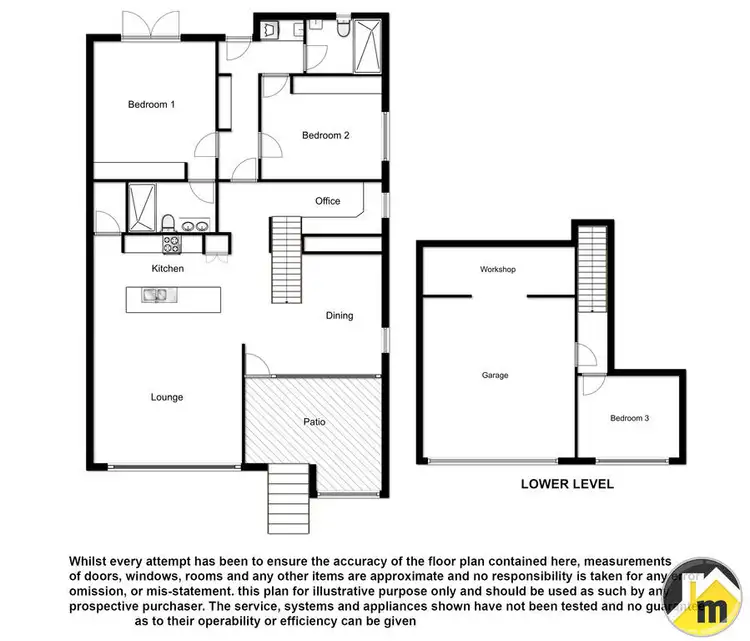 Floorplan of Homely townhouse listing, 37 Lake Terrace West, Mount Gambier SA 5290