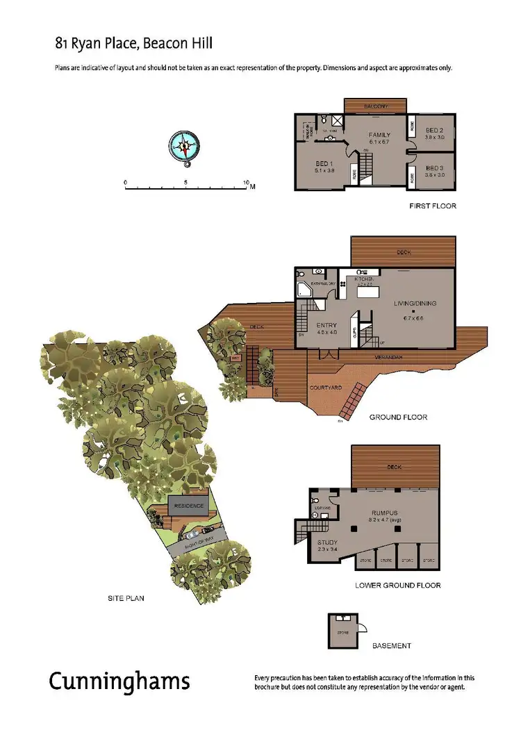 Floorplan of Homely house listing, 81 Ryan Place, Beacon Hill NSW 2100