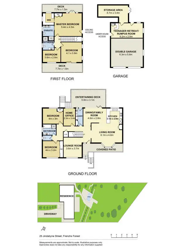 Floorplan of Homely house listing, 25 Jindabyne Street, Frenchs Forest NSW 2086