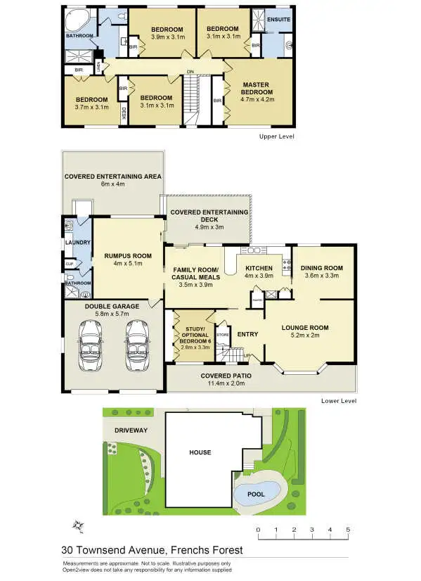 Floorplan of Homely house listing, 30 Townsend Avenue, Frenchs Forest NSW 2086