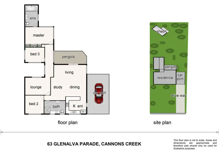 Floorplan of Homely house listing, 63 Glenalva Parade, Cannons Creek VIC 3977