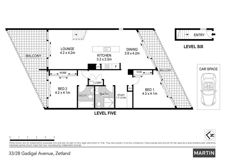 Floorplan of Homely apartment listing, 33/28 Gadigal Avenue, Zetland NSW 2017