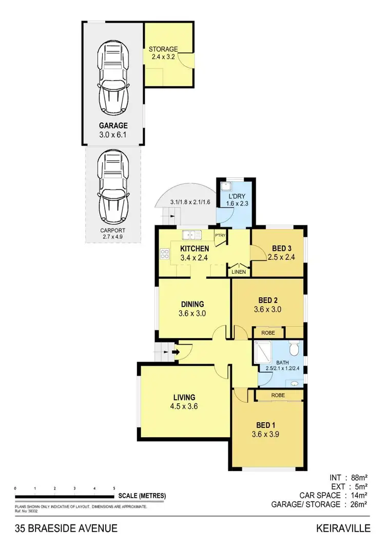 Floorplan of Homely house listing, 35 Braeside Avenue, Keiraville NSW 2500