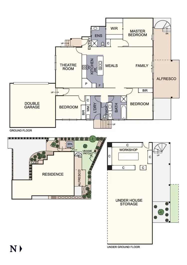 Floorplan of Homely house listing, House 2/20 Sunnyside Crescent, Wattle Glen VIC 3096