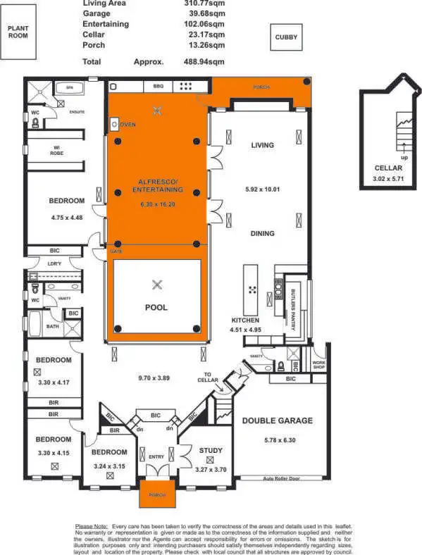 Floorplan of Homely house listing, 15 Franciscan Avenue, Lockleys SA 5032