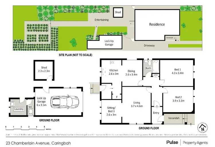 Floorplan of Homely house listing, 23 Chamberlain Avenue, Caringbah NSW 2229