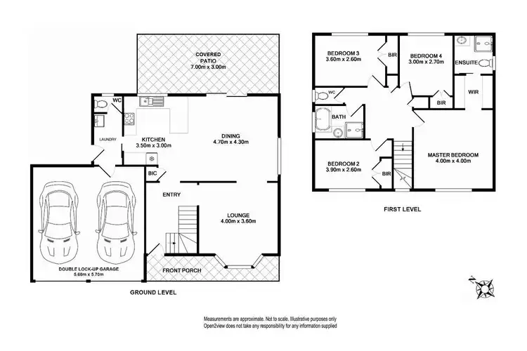 Floorplan of Homely townhouse listing, 6A Barnes Road, Frenchs Forest NSW 2086