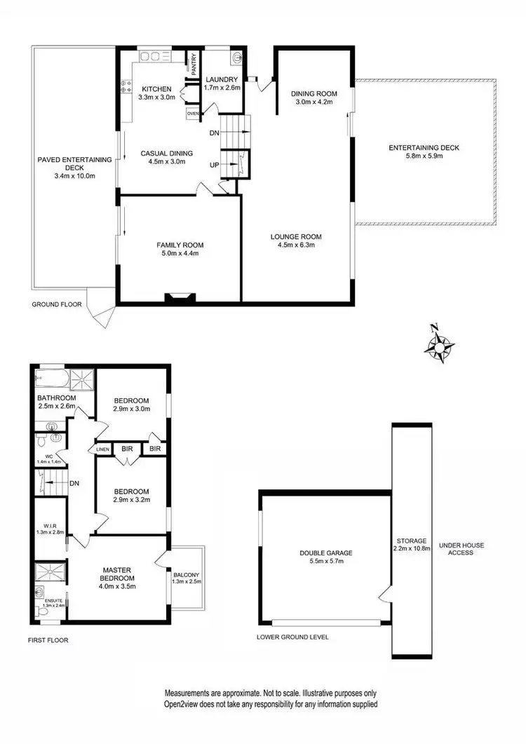 Floorplan of Homely house listing, 2 Tyagarah Place, Cromer NSW 2099