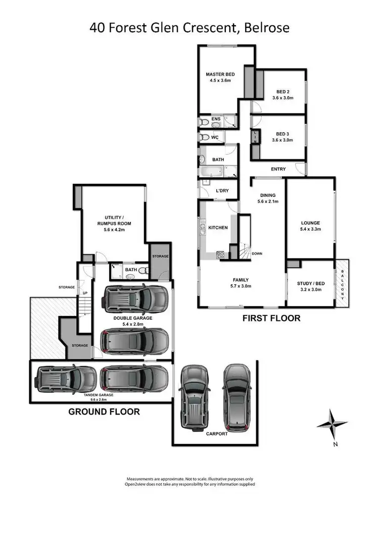 Floorplan of Homely house listing, 40 Forest Glen Crescent, Belrose NSW 2085