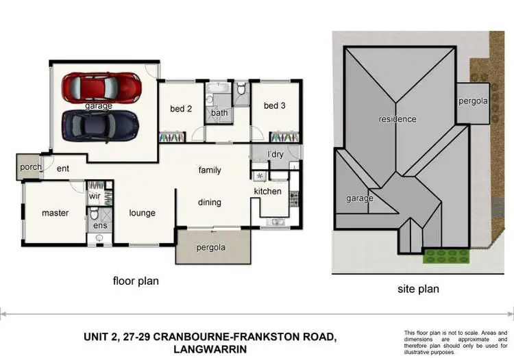 Floorplan of Homely unit listing, 2/27-29 Cranbourne Frankston Road, Langwarrin VIC 3910