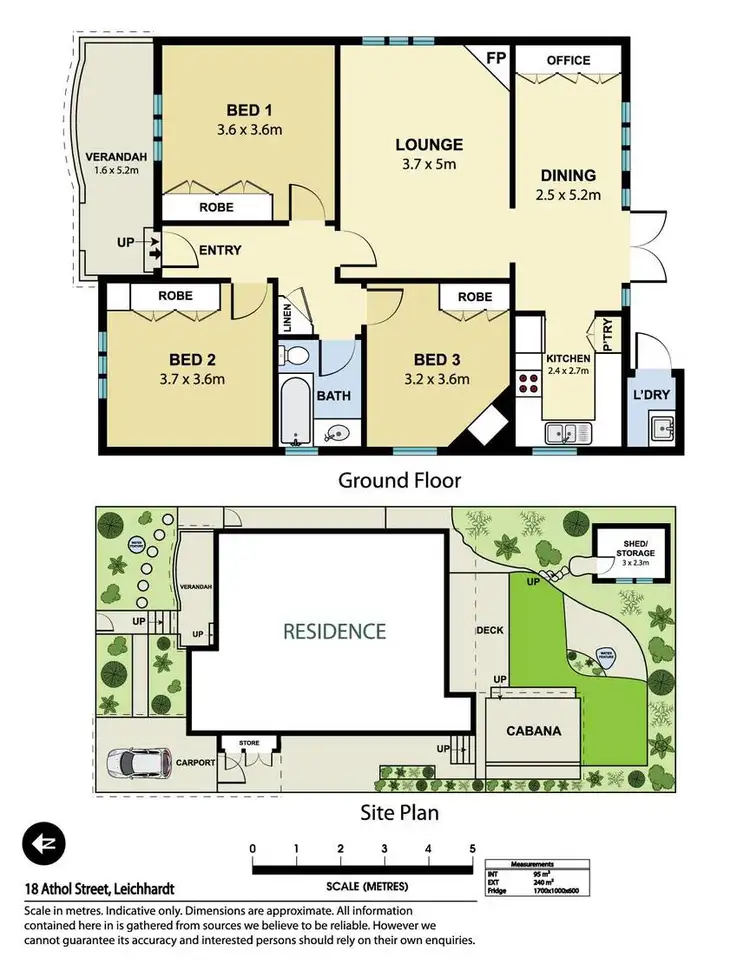 Floorplan of Homely house listing, 18 Athol Street, Leichhardt NSW 2040