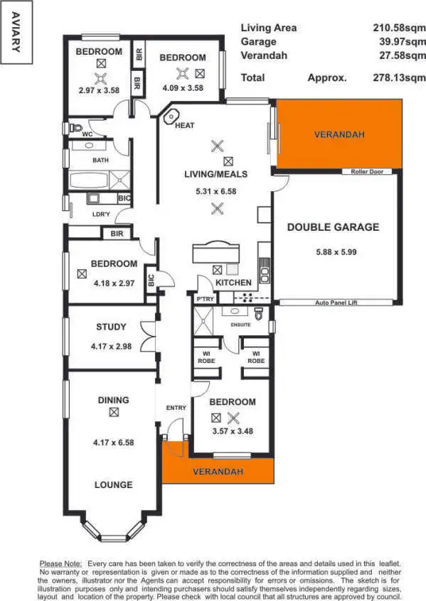 Floorplan of Homely house listing, 4 Eastbrook Court, Northgate SA 5085