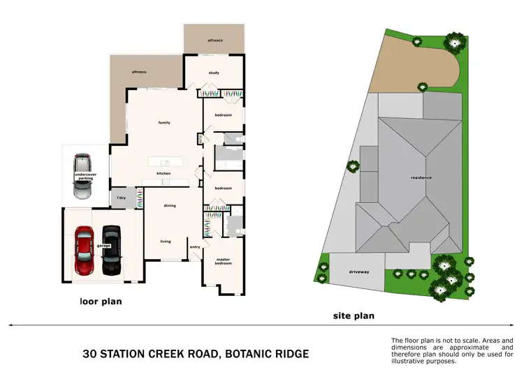 Floorplan of Homely house listing, 30 Station Creek Way, Botanic Ridge VIC 3977
