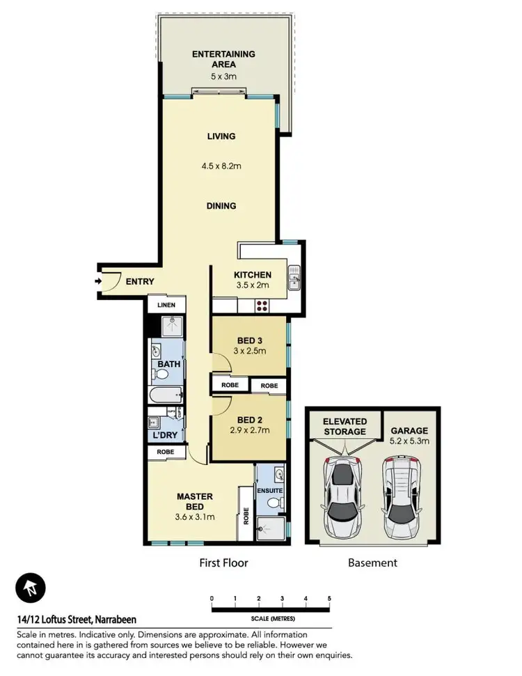 Floorplan of Homely apartment listing, 14/12 Loftus Street, Narrabeen NSW 2101