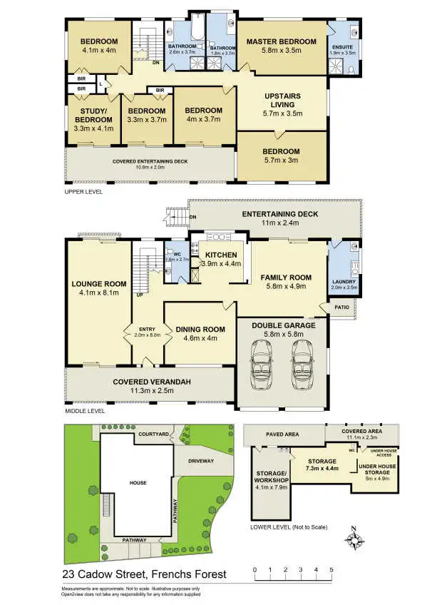 Floorplan of Homely house listing, 23 Cadow Street, Frenchs Forest NSW 2086