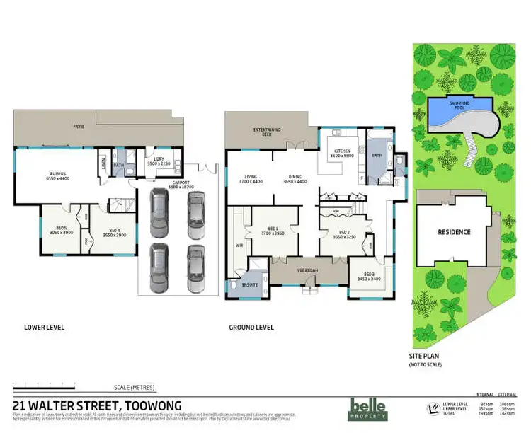 Floorplan of Homely house listing, 21 Walter Street, Toowong QLD 4066
