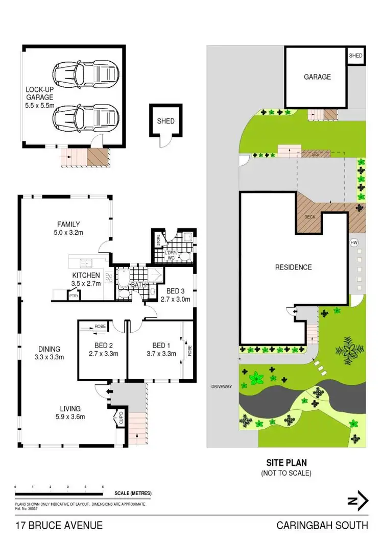 Floorplan of Homely house listing, 17 Bruce Avenue, Caringbah South NSW 2229