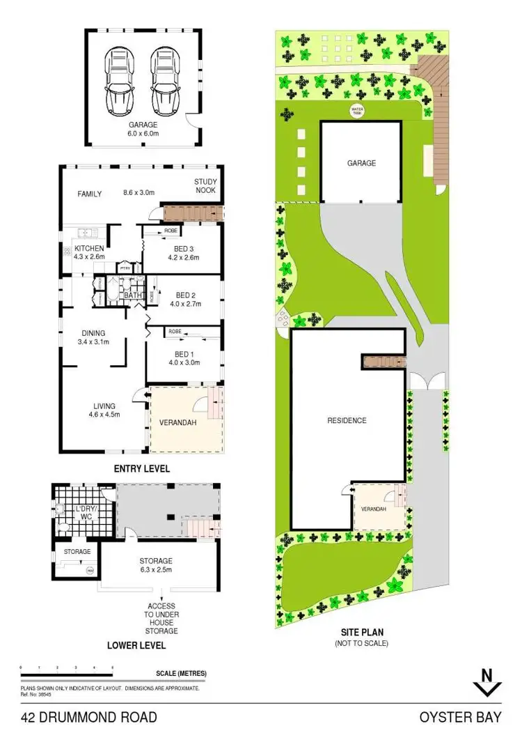 Floorplan of Homely house listing, 42 Drummond Road, Oyster Bay NSW 2225