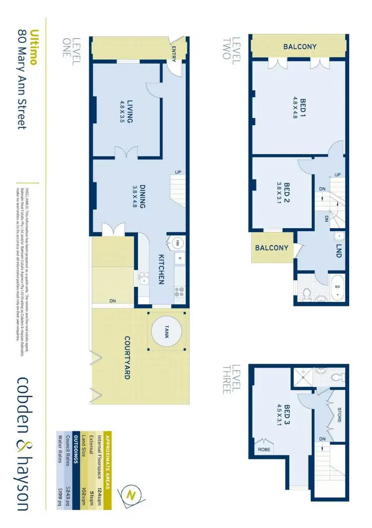 Floorplan of Homely house listing, 80 Mary Ann Street, Ultimo NSW 2007