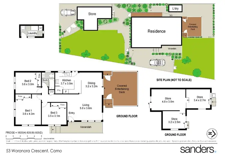 Floorplan of Homely house listing, 53 Woronora Crescent, Como NSW 2226