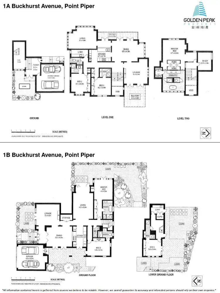 Floorplan of Homely house listing, 1A/1B Buckhurst Avenue, Point Piper NSW 2027
