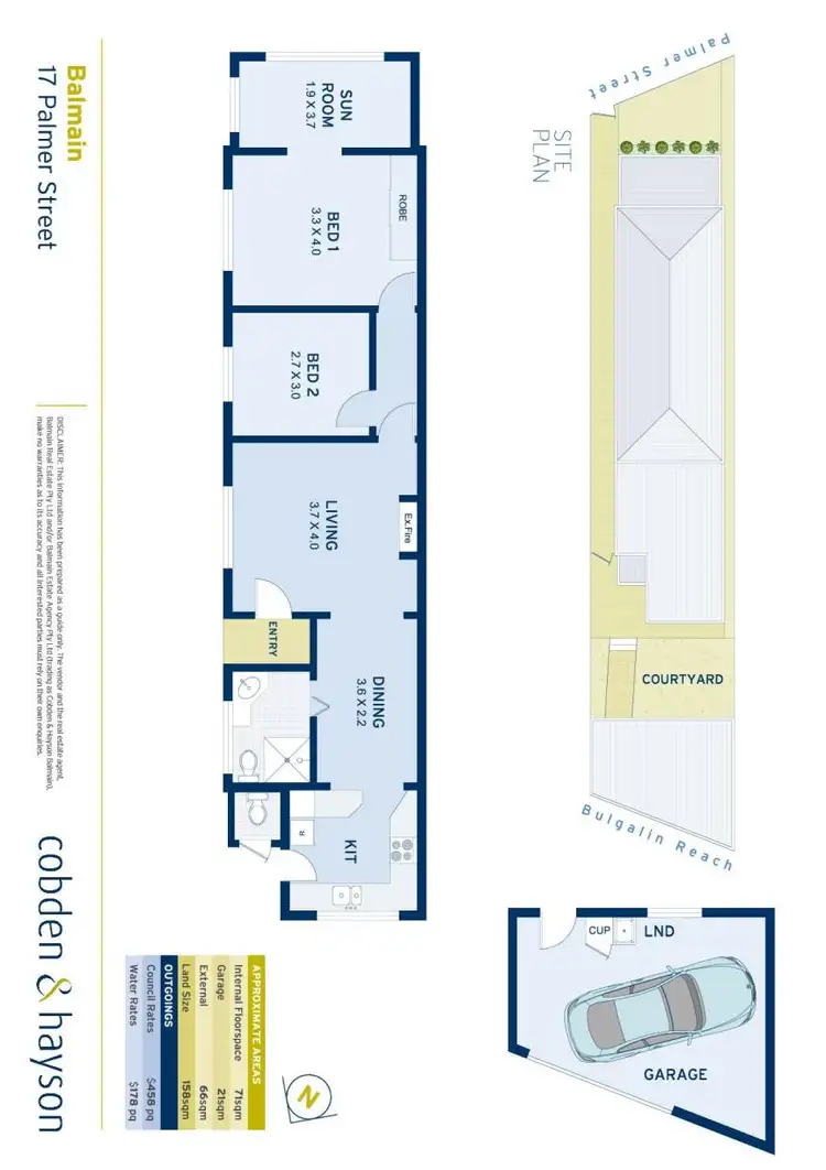Floorplan of Homely house listing, 17 Palmer Street, Balmain NSW 2041