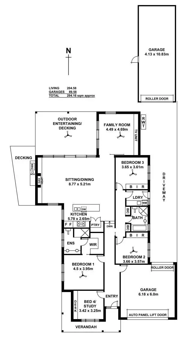 Floorplan of Homely house listing, 13 Russell Avenue, Hazelwood Park SA 5066