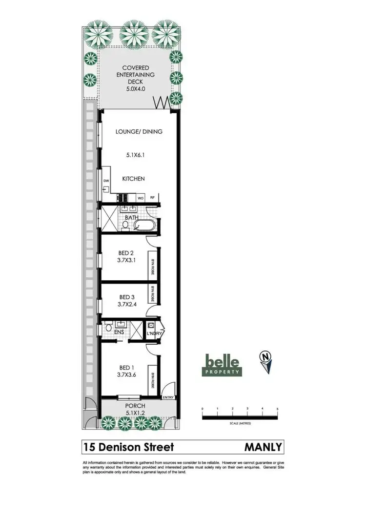 Floorplan of Homely house listing, 15 Denison Street, Manly NSW 2095