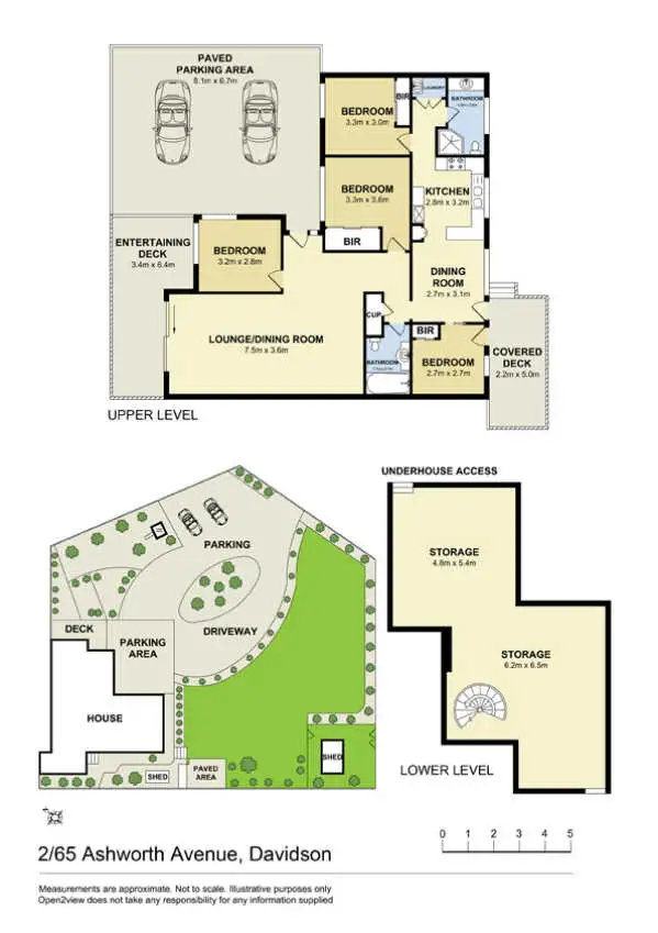 Floorplan of Homely semi-detached listing, 65 Ashworth Avenue, Davidson NSW 2085