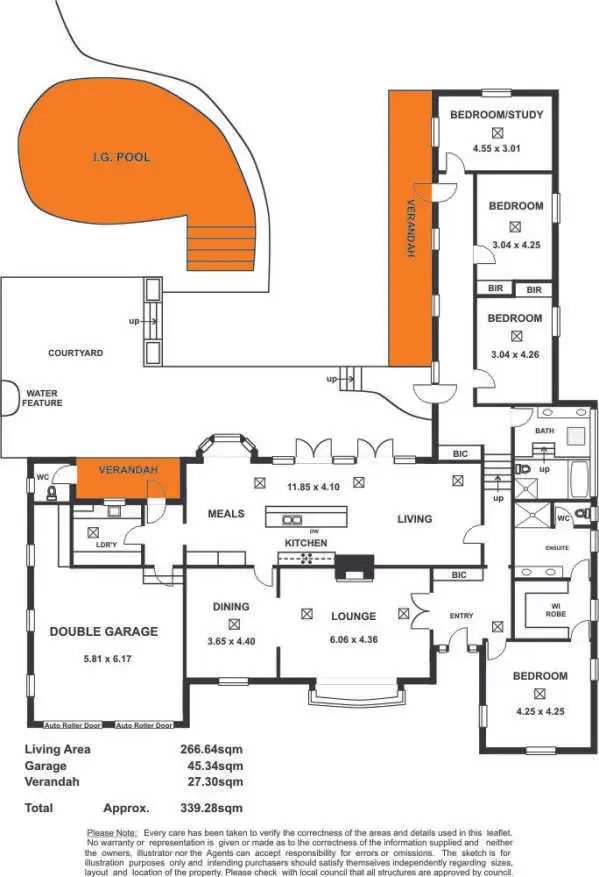 Floorplan of Homely house listing, 17 Coreega Avenue, Springfield SA 5062