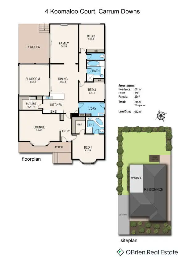 Floorplan of Homely house listing, 4 Koomaloo Court, Carrum Downs VIC 3201