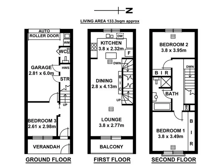 Floorplan of Homely house listing, 4/131 Gray Street, Adelaide SA 5000