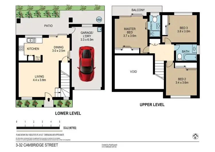 Floorplan of Homely townhouse listing, 3/32 Cambridge Street, Carina Heights QLD 4152