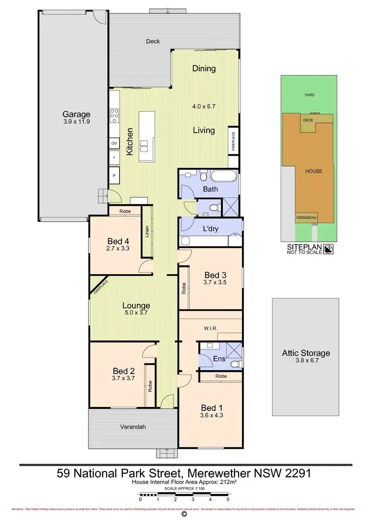 Floorplan of Homely house listing, 59 National Park Street, Merewether NSW 2291