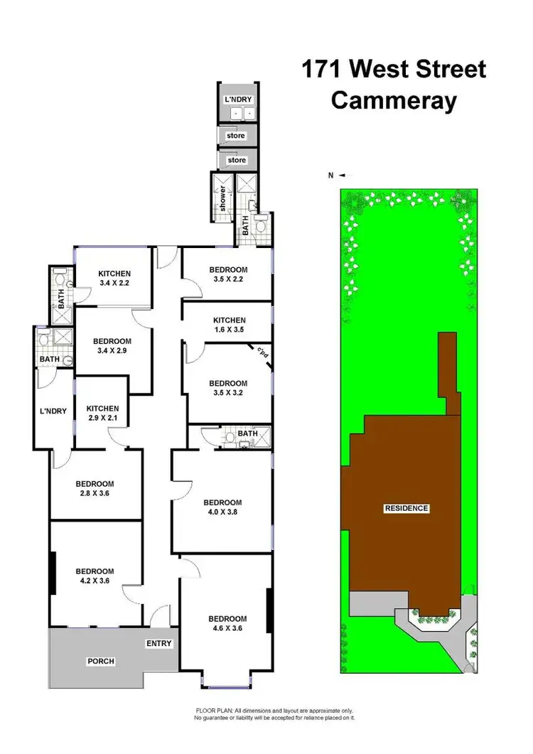 Floorplan of Homely house listing, 171 West Street, Crows Nest NSW 2065