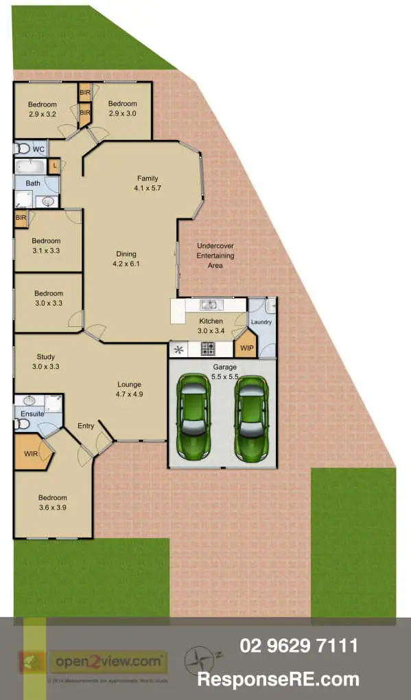 Floorplan of Homely house listing, 5 Tarwin Avenue, Glenwood NSW 2768