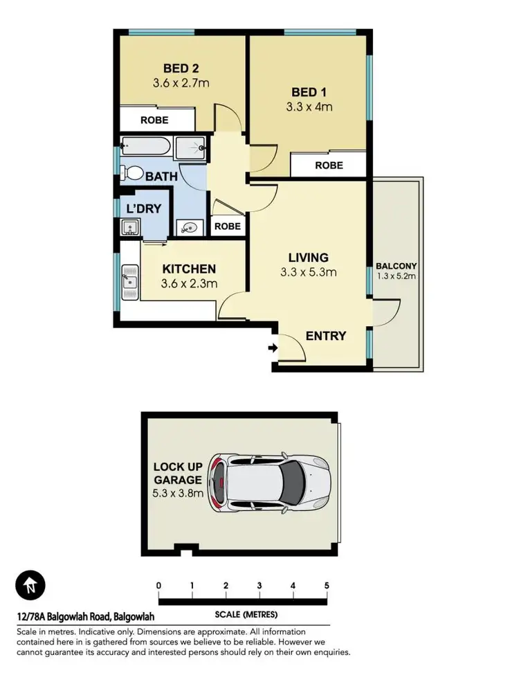 Floorplan of Homely unit listing, 12/78a Balgowlah Road, Balgowlah NSW 2093
