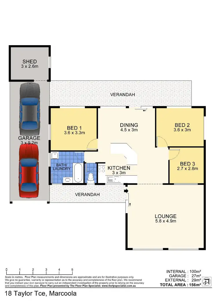 Floorplan of Homely house listing, 18 Taylor Terrace, Marcoola QLD 4564