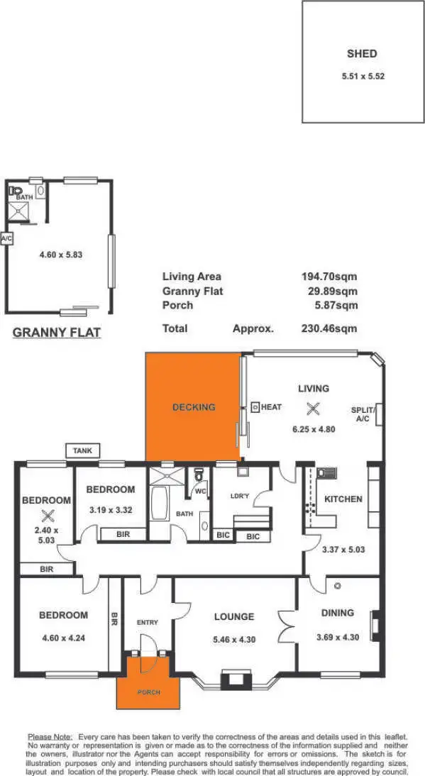 Floorplan of Homely house listing, 13 Palmer Avenue, Myrtle Bank SA 5064