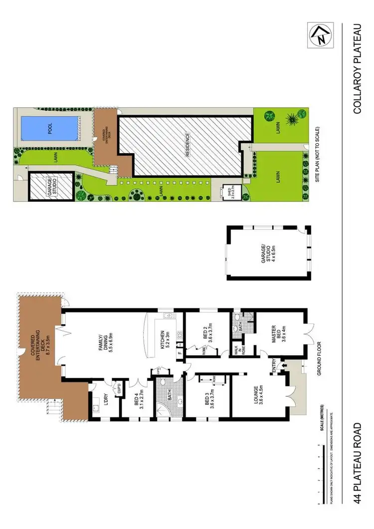 Floorplan of Homely house listing, 44 Plateau Road, Collaroy Plateau NSW 2097