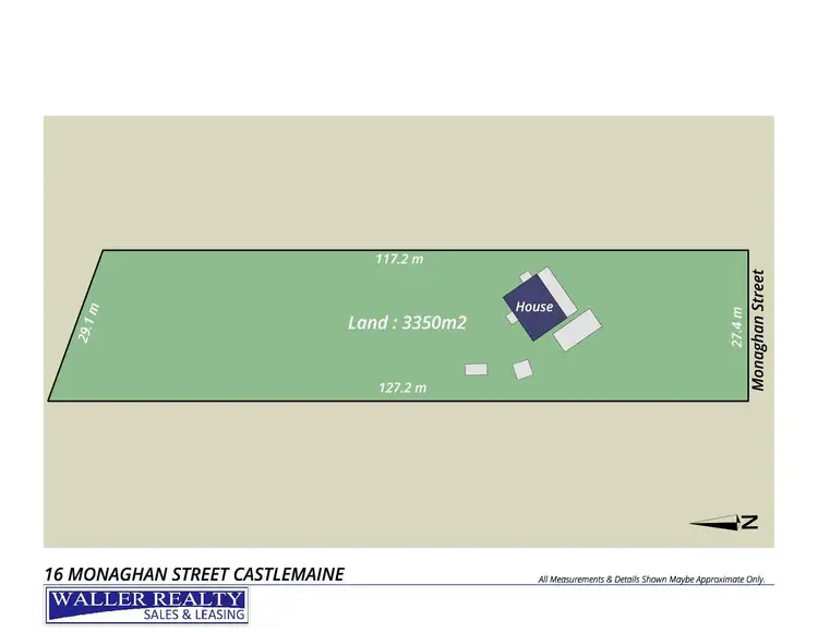 Floorplan of Homely house listing, 16 Monaghan Street, Castlemaine VIC 3450