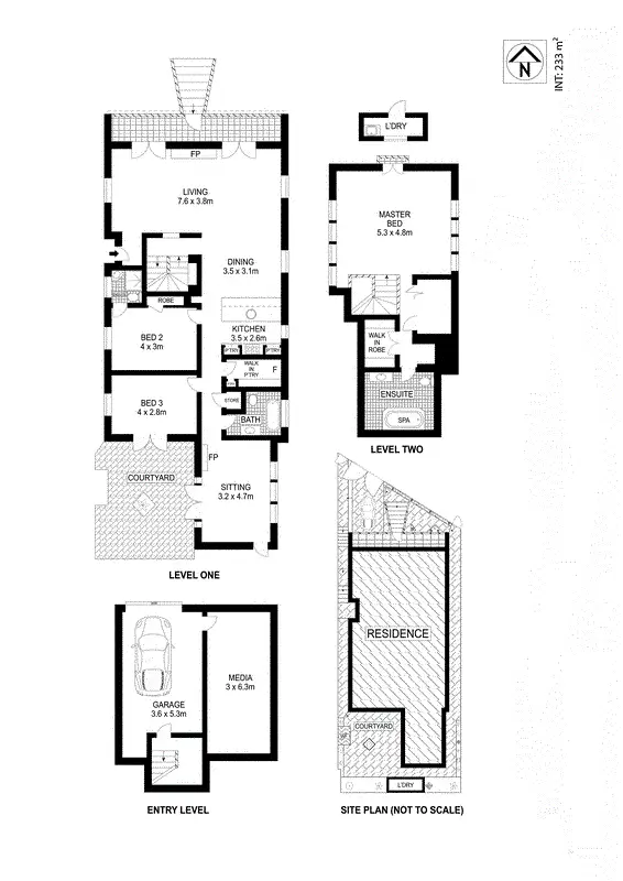 Floorplan of Homely house listing, 16-18 Wharf Road, Birchgrove NSW 2041
