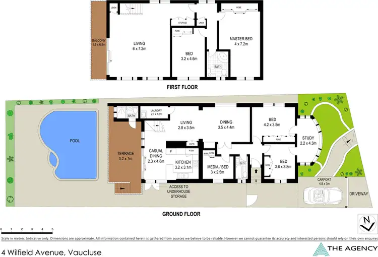 Floorplan of Homely house listing, 4 Wilfield Avenue, Vaucluse NSW 2030