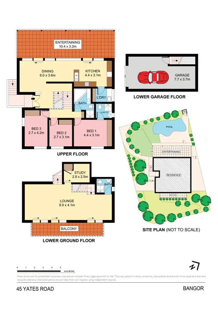 Floorplan of Homely house listing, 45 Yates Road, Bangor NSW 2234