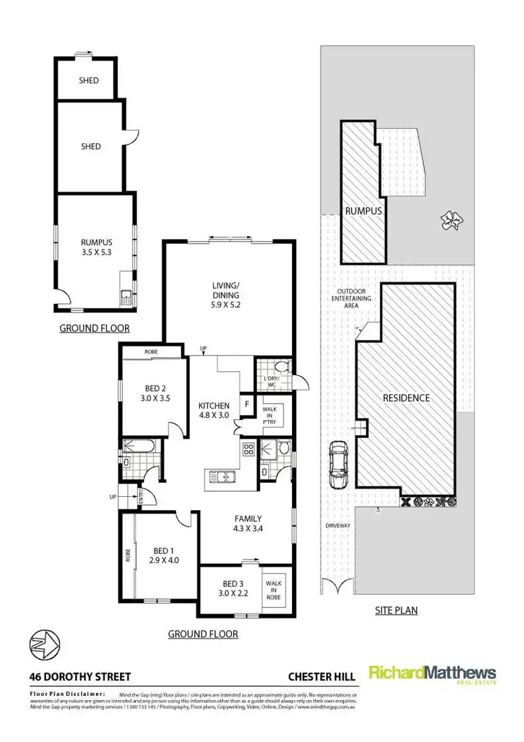 Floorplan of Homely house listing, 46 Dorothy Street, Chester Hill NSW 2162
