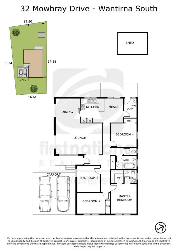 Floorplan of Homely house listing, 32 Mowbray Drive, Wantirna South VIC 3152