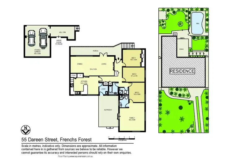 Floorplan of Homely house listing, 55 Dareen Street, Frenchs Forest NSW 2086