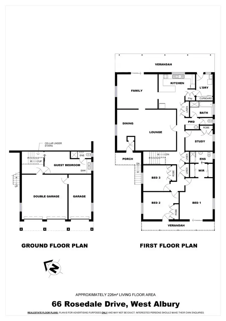 Floorplan of Homely house listing, 66 Rosedale Drive, West Albury NSW 2640