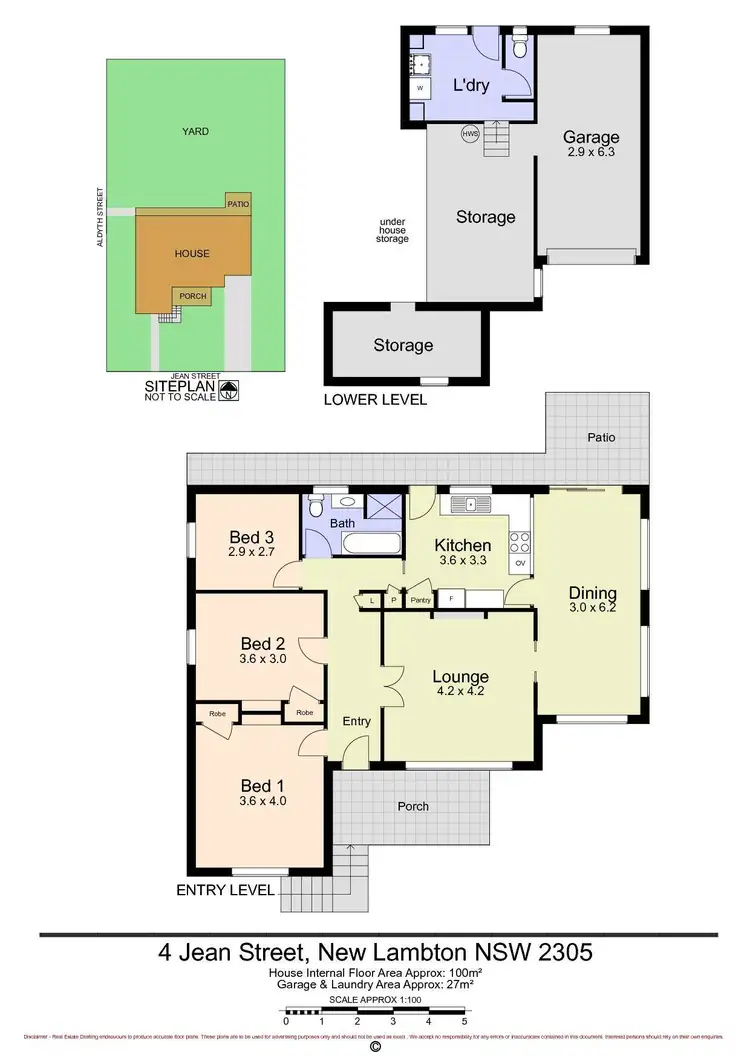 Floorplan of Homely house listing, 4 Jean Street, New Lambton NSW 2305