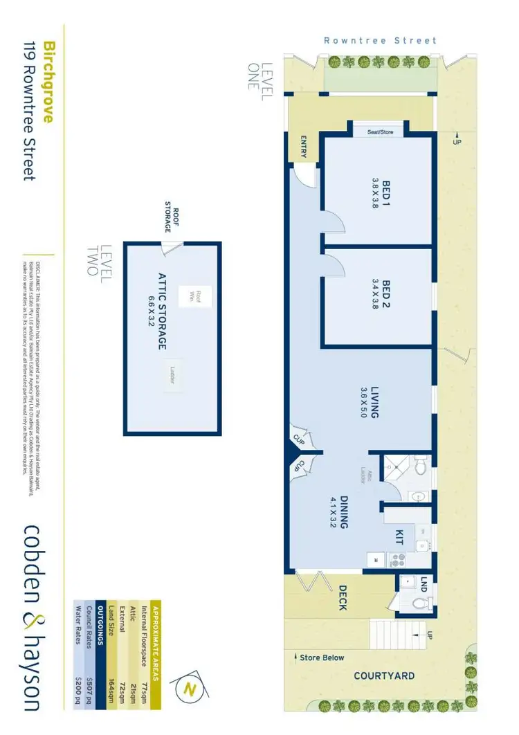 Floorplan of Homely house listing, 119 Rowntree Street, Birchgrove NSW 2041